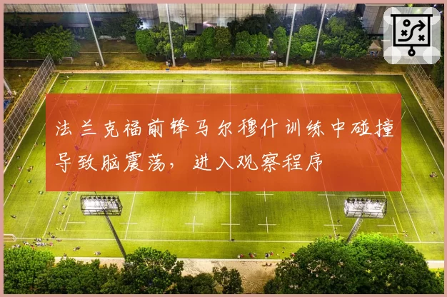 法兰克福前锋马尔穆什训练中碰撞导致脑震荡，进入观察程序